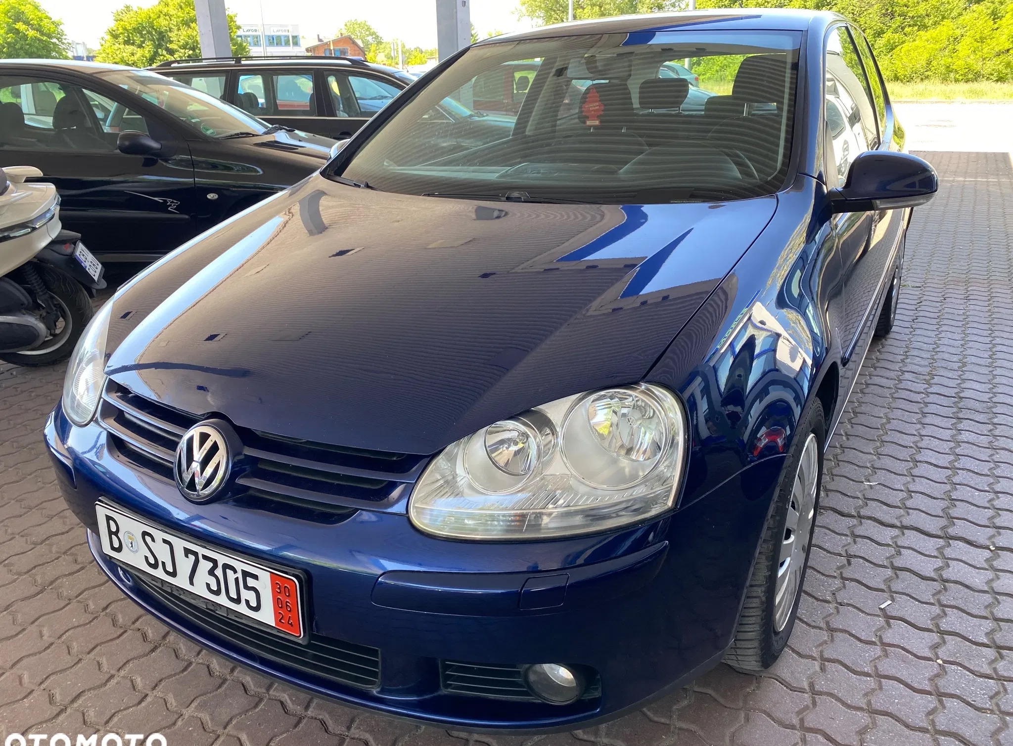 samochody osobowe Volkswagen Golf cena 11999 przebieg: 215000, rok produkcji 2007 z Kłodawa